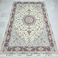 ابریشم دستبافت جفت ۶ متری ۶۰رج تبریز اولیا(علیا)|فرش|تهران, ونک|دیوار