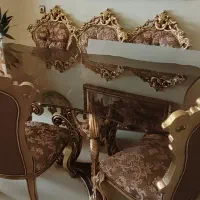 میز ناهار خوری ۸ نفره سلطنتی|میز و صندلی غذاخوری|شاهین‌شهر, خبرنگار|دیوار