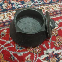دیگچه سنگی  و سماور  و  دبه روغن