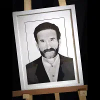 طراحی چهره|تابلو، نقاشی، عکس|مشهد, سجادیه|دیوار