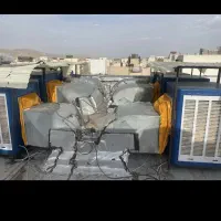 سرویس کولر آبی نصب وبرقکار ساختمان