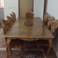 میز و صندلی غذاخوری 10 نفره