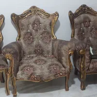 مبل استیل ۹ نفره در حد نو