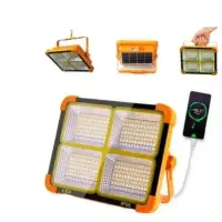 چراغ شارژی و پنل خورشید دار