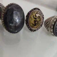 انگشتر 4عدد حدود 300گرم