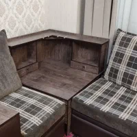 مبل کارکرده راحتی و میز Tv دوتیکه