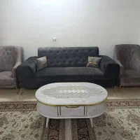 مبل هفت نفره طرح چستر (جاکفشی و میز تلویزیون)