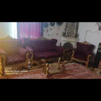 مبل سلطنتی ۵نفره|مبلمان خانگی و میز عسلی|گرگان, |دیوار