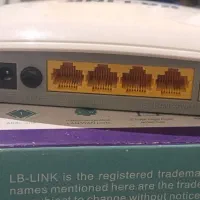 مودم روتر ADSL2+ مدل LB-link کاملا نو بدون استفاده