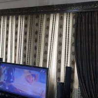 فروش فوری پرده با کتیبه