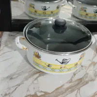 فروش ۵ عدد قابلمه لعاب و یک عدد سطل استیل|ظروف پختوپز|تهران, شهرک طالقانی|دیوار