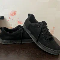 کفش ونس بنددار سایز ۴۰جنس جیر