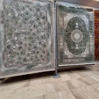 فرش طوسی سبز اکرولیک ۱۲۰۰ شانه ترند سال۱۴۰۴