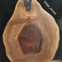 عسلی چوب و رزین  گردو|مبلمان خانگی و میز عسلی|نظرآباد, نظرآباد|دیوار