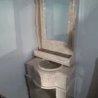 روشویی سنگی دوپایه|لوازم سرویس بهداشتی|آذرشهر, |دیوار