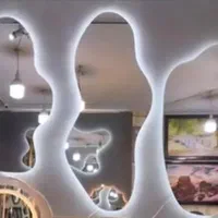 آینه قدی آینه دفرمه آینه پازلی آینه دکوراتیو شیشه