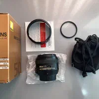 لنز نیکون Nikon 50 f1.4G آنباکس شده|دوربین عکاسی و فیلم‌برداری|رشت, یخسازی|دیوار