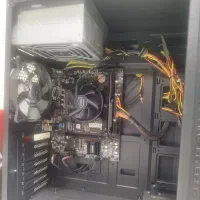 کیس کامل نسل ۱۲  h610 cpu 12100  ram8Gb  تضمینی|رایانه رومیزی|تهران, جمهوری|دیوار