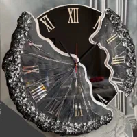 ساعت رزینی|ساعت دیواری و تزئینی|گرگان, |دیوار