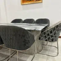 میز ناهارخوری با سنگ ایتالیایی