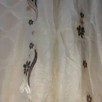 پرده حریر شیک و سالم