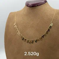 گردنبند طلا نو با کمترین درصد