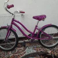 دوچرخه دخترانه کراس در حد نو واقعی