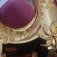 گوزن طلایی دکوری استیل آک
