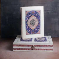 قرآن نفیس.جعبه رحل دار   وزیری (کد۲۱)      فخررازی