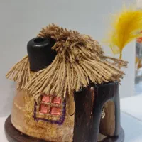 جا عودی مینیاتوری،کلبه ساحلی،سرخ پوستی در چند رنگ|صنایع دستی و سایر لوازم تزئینی|تهران, سردارجنگل|دیوار