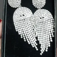 گوشواره فول نگین|زیورآلات و اکسسوری|محمدیه-قزوین, |دیوار