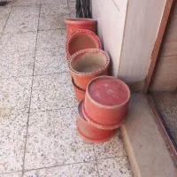 8 عدد گلدان ضخیم