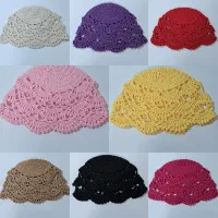 کلاه توری لئونی (کلاه ماتیلدا)مدل صدفی،ترند امسال