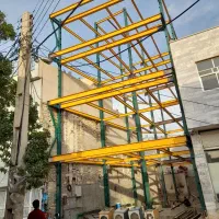 جوشکاری اسکلت و نبشی کشی