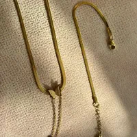 ست گردنبند و دستبند ماری طلایی|بدلیجات|شیراز, هفت تنان|دیوار