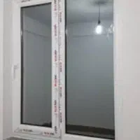 پنجره دو جداره یو پی وی سی عرض ۱۱۳ ارتفاع ۱۵۶