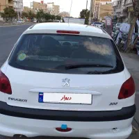 خودرو ۲۰۶ سفید|خودرو سواری و وانت|مرند, |دیوار