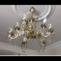 دو عدد لوستر برنز