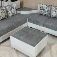 مبل ال طرح کنج کم جا|مبلمان خانگی و میز عسلی|ساری, |دیوار