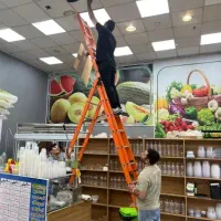 اجاره ابزار داربست کرایه نردبان تخته بنایی بالابر|خدمات پیشه و مهارت|قم, الغدیر|دیوار