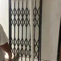 درب چوبی اصل  و چهارچوب و درب کرکره ای