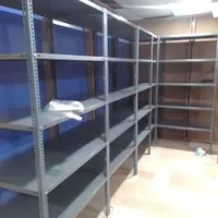 قفسه فلزی طوسی انباری