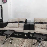 مبل راحتی 7 نفره همراه با جلو مبلی|مبلمان خانگی و میز عسلی|بوکان, |دیوار