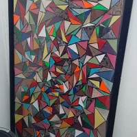 تابلو دست ساز چرم