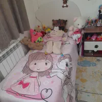 سرویس کامل چوب بچگانه|تخت و سرویس خواب|تهران, کیانشهر|دیوار