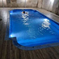 کلبه سویسی و ویلا استخر دار