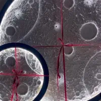 تابلو/دیوارکوب/آینه/ماه/هدیه