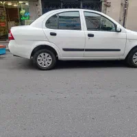 تیبا ۹۳ سفید بی‌رنگ سالم و مرتب