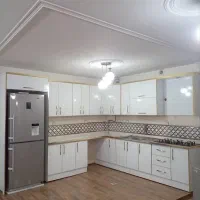 کابینت ام دی اف سفید رنگ بعلاوه یراق آلات/آماده