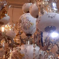 لوستربرنزی سرامیکی فروش ویژه ۴ الی ۷ آذر ماه|لوستر و چراغ آویز|اراک, |دیوار